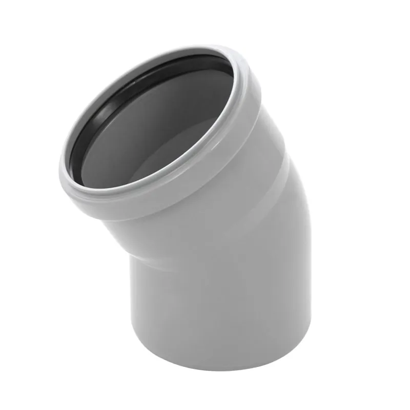 Cot polipropilena, pentru scurgere, gri, D 40 mm, 30 grade buc