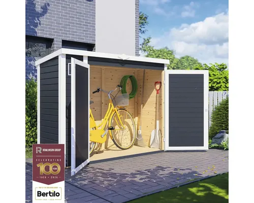 Magazie grădină Bertilo Multi-Box 3 multifuncțională 200x82x163 cm antracit buc