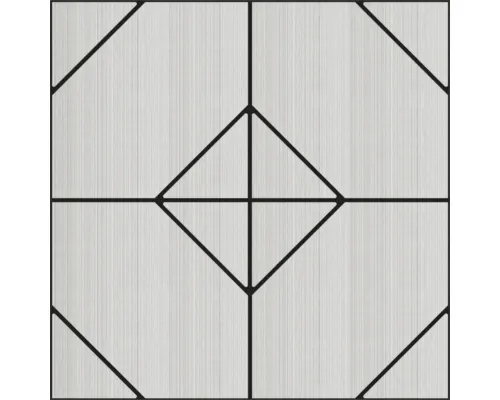 Panou autoadeziv perete Atria HA-02 model geometric gri 30x30 cm, set 6 buc. pac