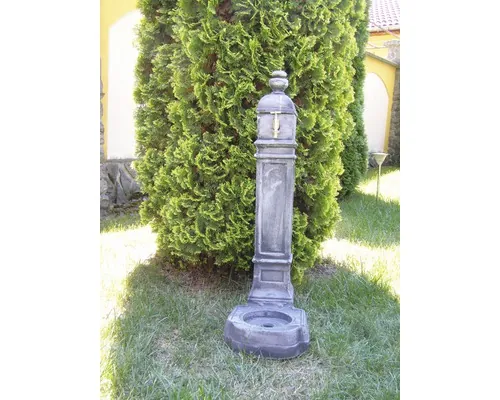 Cișmea grădină Rin beton 45x28x104 cm buc