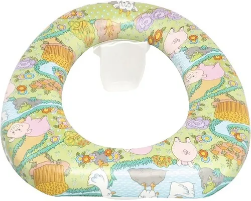 Înălțător WC pentru copii Wenko Soft plastic verde buc