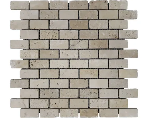Mozaic travertin Light 30,5x30,5 cm pac