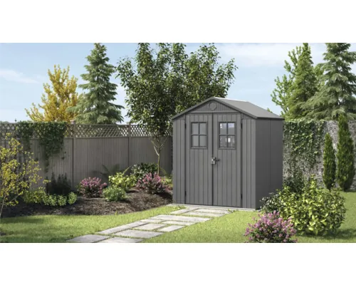 Căsuță de grădină Keter Darwin 6x8 plastic 183x244 cm antracit buc