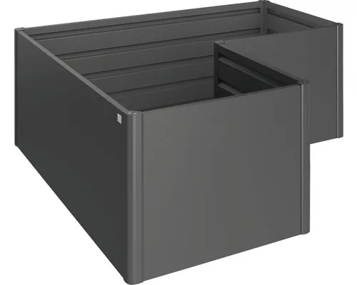 Răsadniță Biohort L2x1 metal 201x201x77 cm gri închis metalizat buc