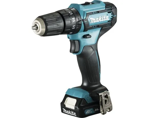Mașină de găurit & înșurubat cu percuție cu acumulator Makita HP333DSAE 12V max. 30Nm, max. 1700 r/min, incl. 2x2Ah acumulatori 1 încărcător și valiză buc