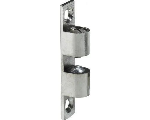 Opritor de ușă cu 2 bile Hettich 10x9x49 mm, nichel, pachet 10 bucăți pac