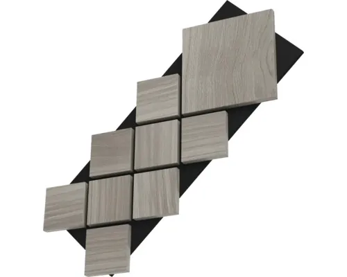Panou riflaj acustic Pro Magic grigio 20x241x652 mm pac