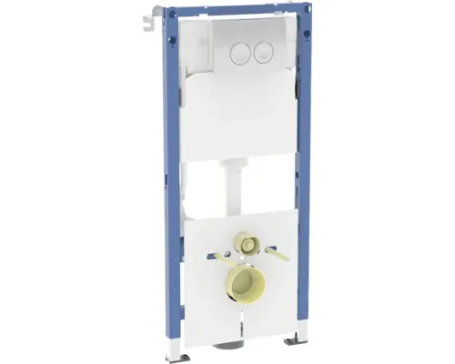 Rezervor WC încastrat Geberit Duofix CL Delta25 cu cadru de instalare, 3-7,5 l, 50x112 cm, incl. clapetă de acționare și garnitură fonică buc