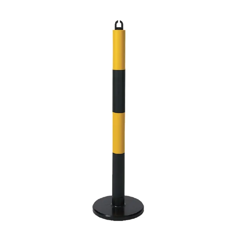 Stalp delimitare moale din spuma de cauciuc, negru / galben, GP-03, 880 x 60 mm buc