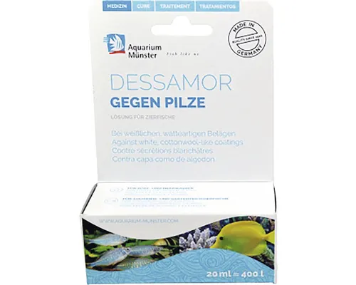 Tratament Aquarium Munster Dessamor 20 ml pentru 400 l fresh/marin buc