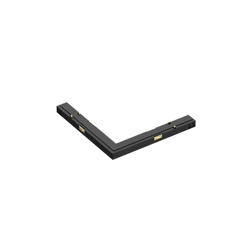 CONECTOR DE TENSIUNE ORIZONTAL 90° SINA APLICATA NEGRU - MAGNETIC SLIM M11