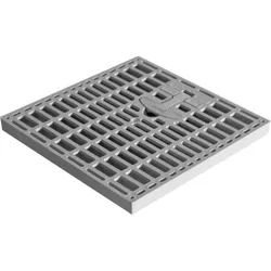 Gratar pt camin monolitic cu maner 200x200 1347M Dakota