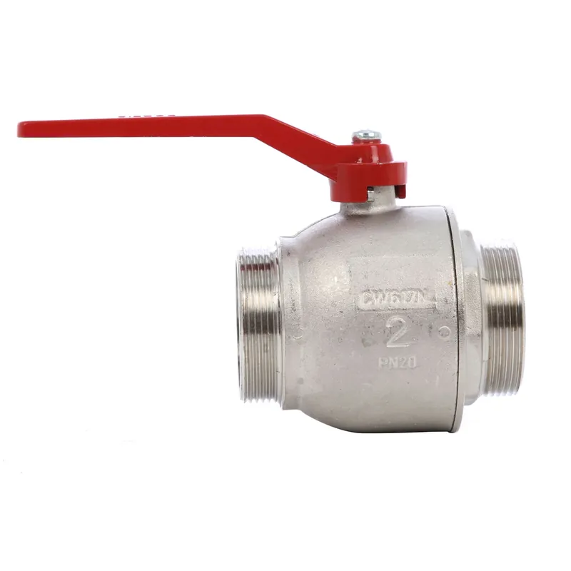 Robinet cu bila Fratelli Fortis 789M, filet exterior-exterior, alama, 2", actionare maneta buc
