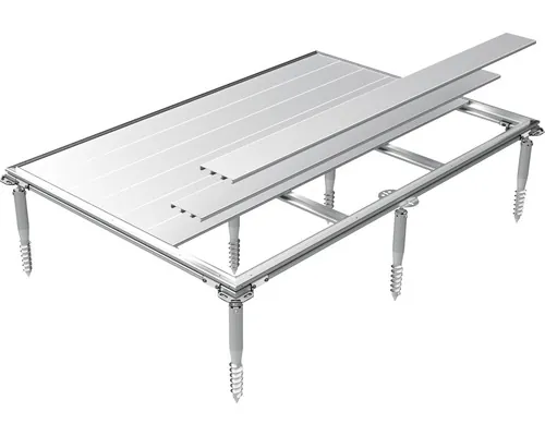 Fundație Biohort SmartBase PLUS magazie Europa 1, dulap 150 buc