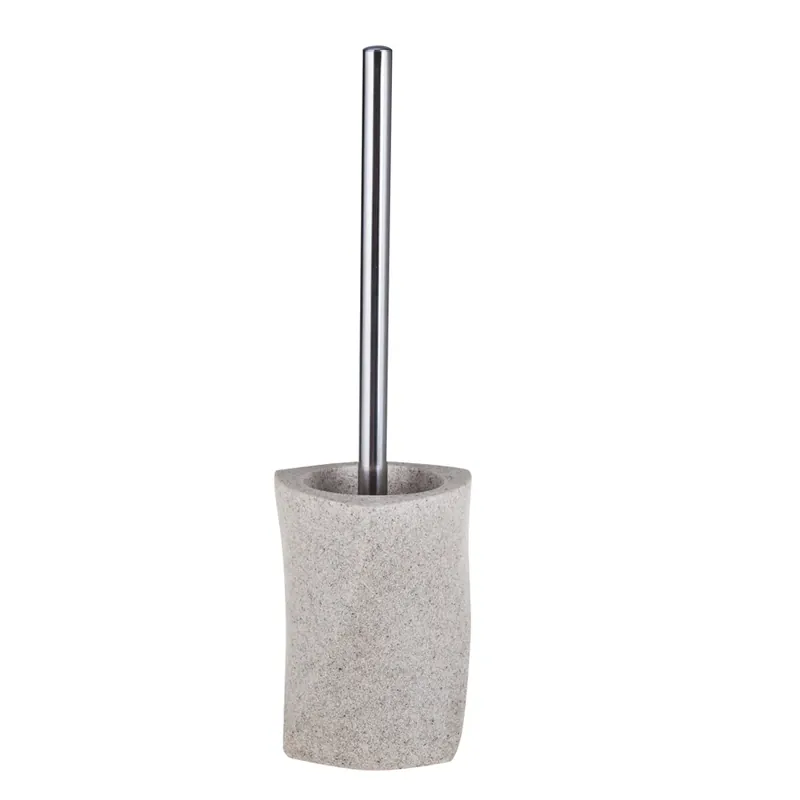 Perie WC Kadda Sahara BPO-0303F, polirasina, bej, 12.3 x 12.3 x 15.5 cm buc