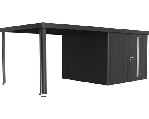 Acoperiș lateral pentru magazie Biohort Neo 3A/3B/3C/3D 300 cm gri închis metalizat buc