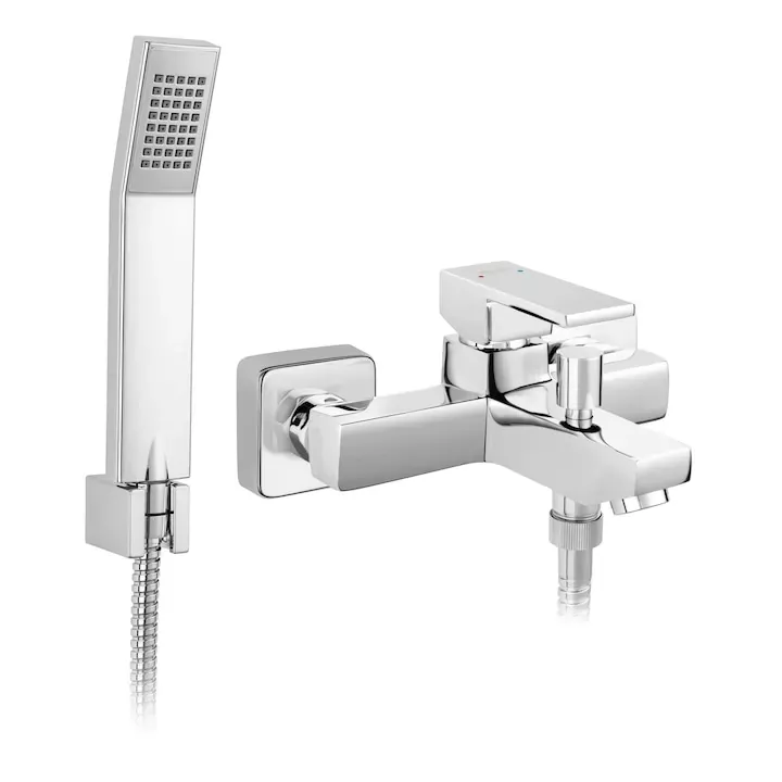 Baterie Ferro perete cada-dus, cu accesorii, Zicco
