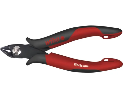 Clește de tăiat frontal Wiha Electronic 140mm, îngust, tăiere asimetrică buc