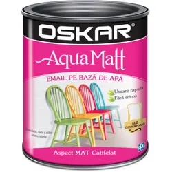 Email aqua matt alb contemporan 5l p Oskar