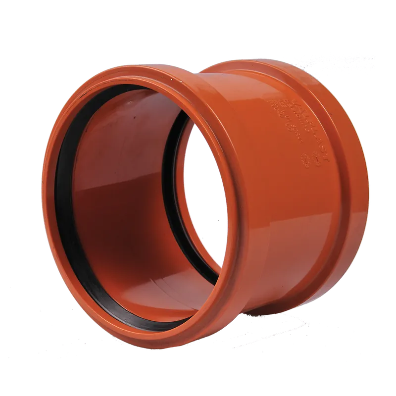 Mufa PVC canalizare exterioara Valrom, diametru 125 mm