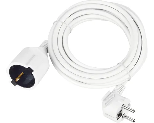 Prelungitor electric 10m 3500W alb, cablu din PVC buc