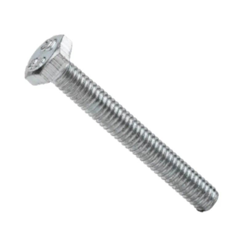 Surub cu cap hexagonal, metric, otel zincat, 18 x 60 mm, 10 buc