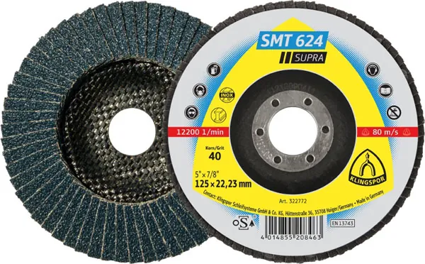 DISC LAMELAR SMT 624 SUPRA 115 GRANULATIE 120