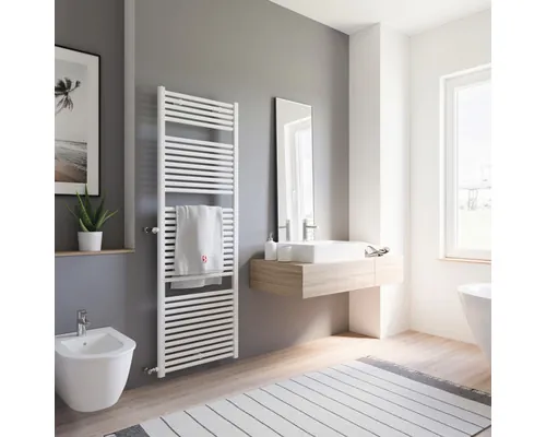 Radiator / Calorifer baie portprosop Schulte München Spezial 1775x600 mm alb, racord lateral 850 mm buc