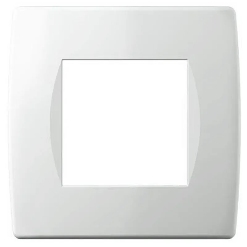 Rama Modul Soft, 2 module, alb