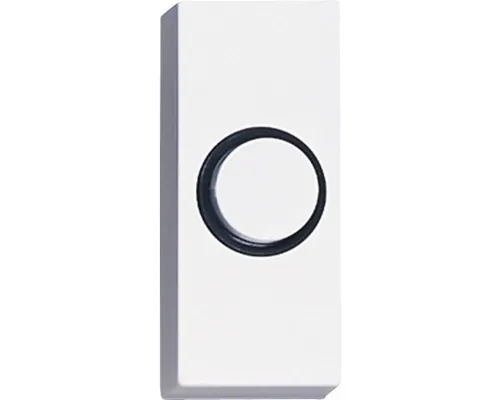 Buton pentru sonerie cu fir Honeywell Friedland Sesam 8-12V, culoare albă buc