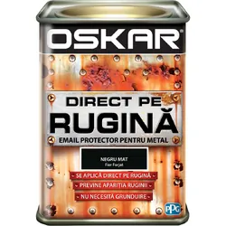 Email rugina negru mat forjat Oskar 0.5l