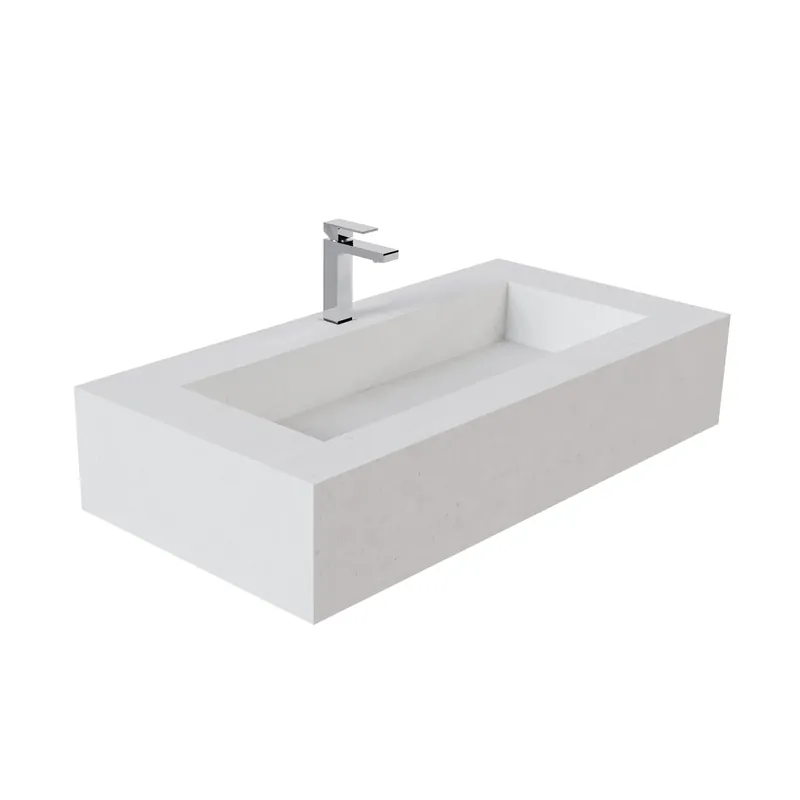 LAVOAR DIN CERAMICA FLODSTEN SNOW, 100X47X20 CM