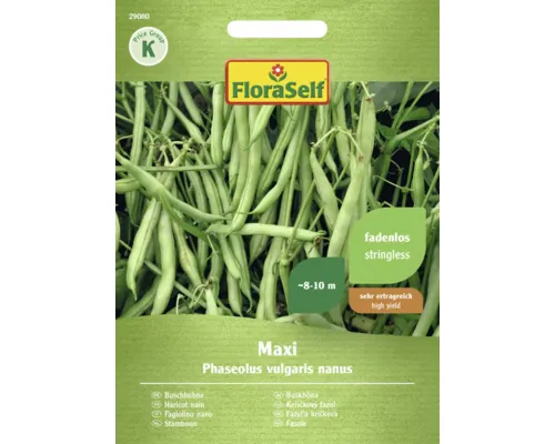 Semințe legume FloraSelf fasole maxi buc