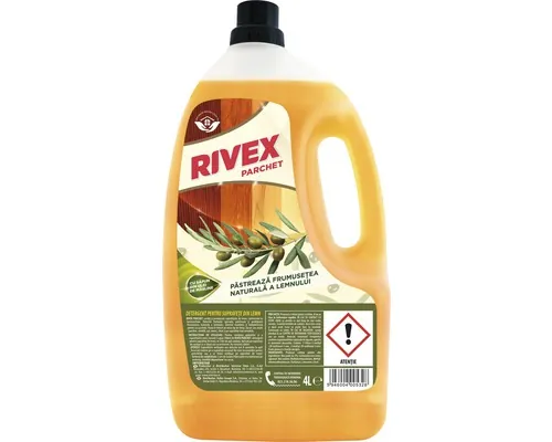 Soluție curățat parchet din lemn masiv Rivex Parchet 4l buc