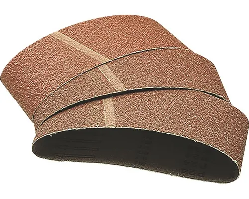 Benzi pânză abrazivă Wolfcraft 76x457 mm, granulație 60, pachet 6 bucăți