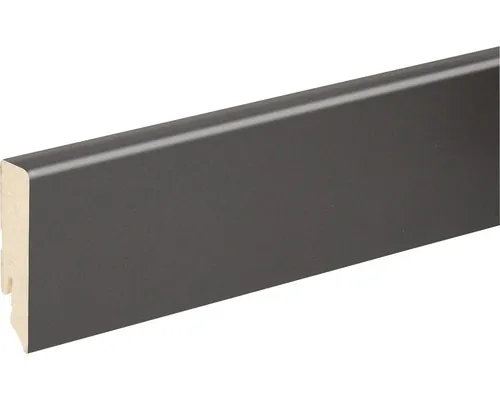 Plintă MDF FU86L antracit 2400x70x16 mm buc