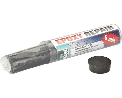 Chit epoxidic bicomponent stick Bison Epoxy Repair 5 min. 56 g buc
