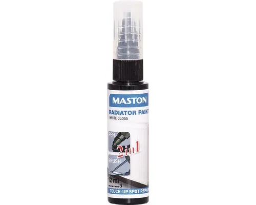 Creion corector vopsea pentru radiator Maston Touch-up Spot Repair alb lucios 12 ml buc