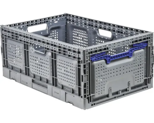 Cutie de depozitare Industrial 60x40x26cm gri/albastru buc