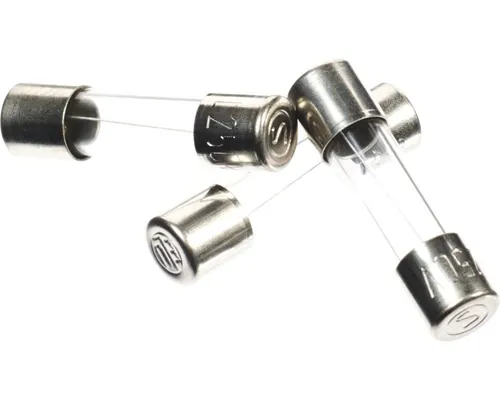 Siguranțe fuzibile din sticlă ETI 2A 5x20 mm, pachet 3 bucăți
