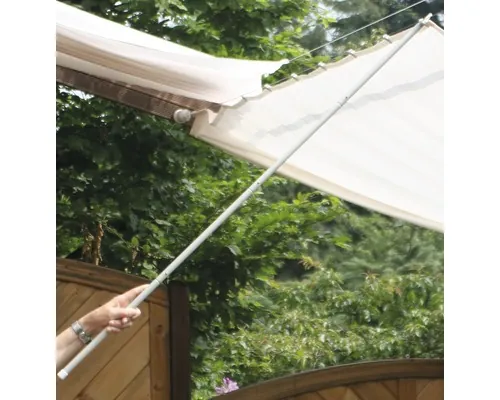Tijă pentru deschiderea/închiderea copertinelor tensionate cu cablu Floracord 127 cm buc