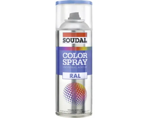 Vopsea spray universală Soudal roșu rubin 400 ml buc