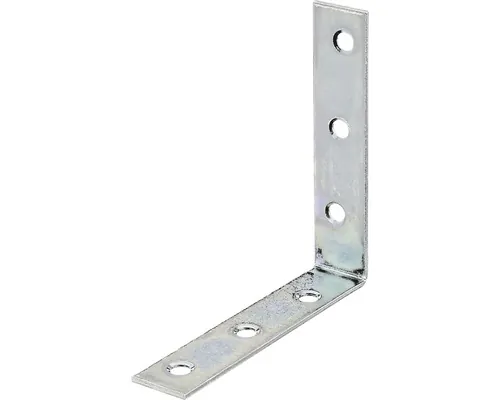 Colțar metalic perforat Alberts 90x90x19x2 mm, oțel zincat galben buc
