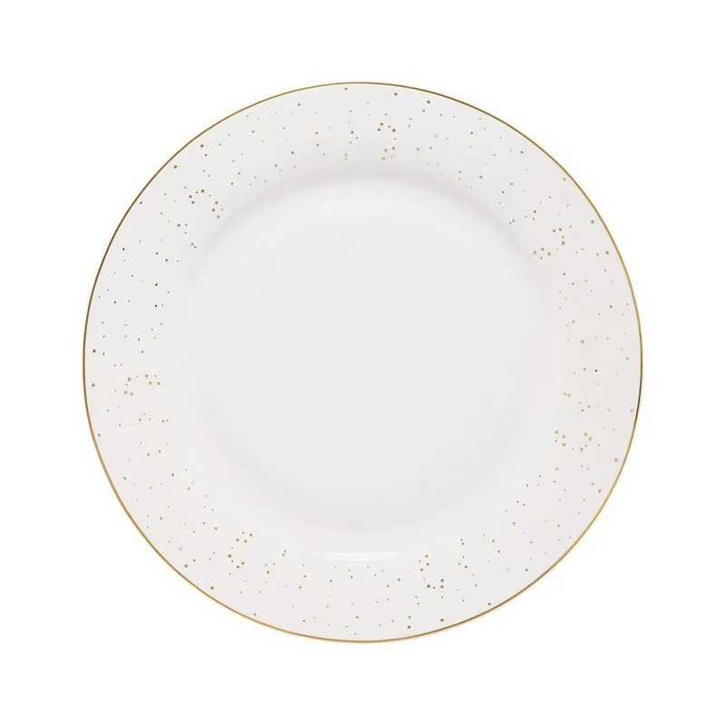 Farfurie plata 27 cm, Aurelia, portelan, alb