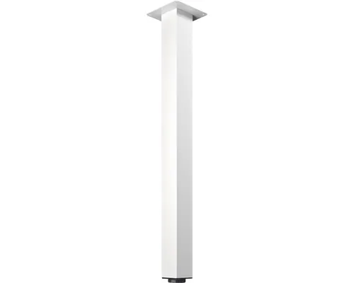 Picior masă pătrat Hettich Mella 60x60x(700-730) mm, înălțime reglabilă, alb buc