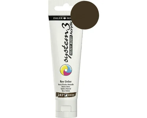 Culoare acrilică System3 Heavy Body 247 Raw Umber 59 ml buc
