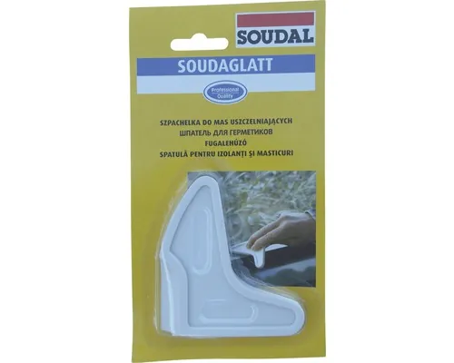 Spatulă SOUDAL din cauciuc pentru aplicare silicon buc