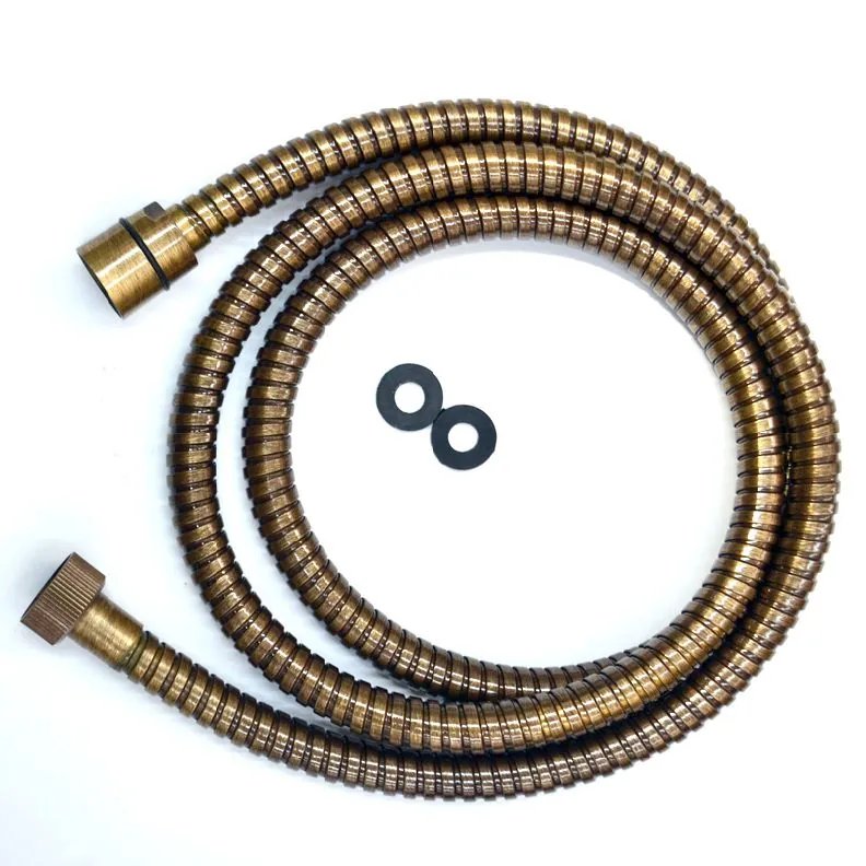 Furtun dus, Demm, pentru baterie cada/dus ETROS, 1/2F-1/2conic, L=1500 mm, bronz