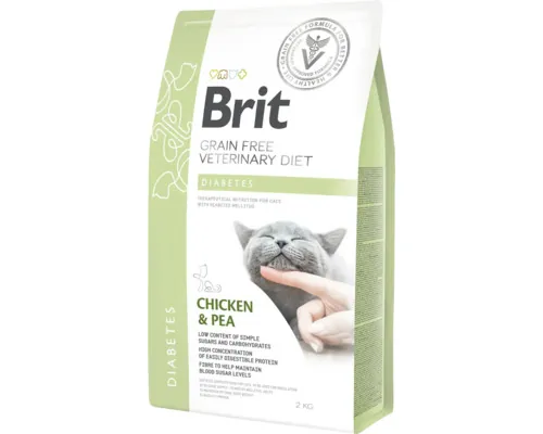 Hrană uscată pentru pisici Brit Grain Free VD Diabetes 2 kg buc