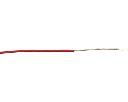 Cablu monofilar Y 1x0,6 mm² roșu, inel 20m buc